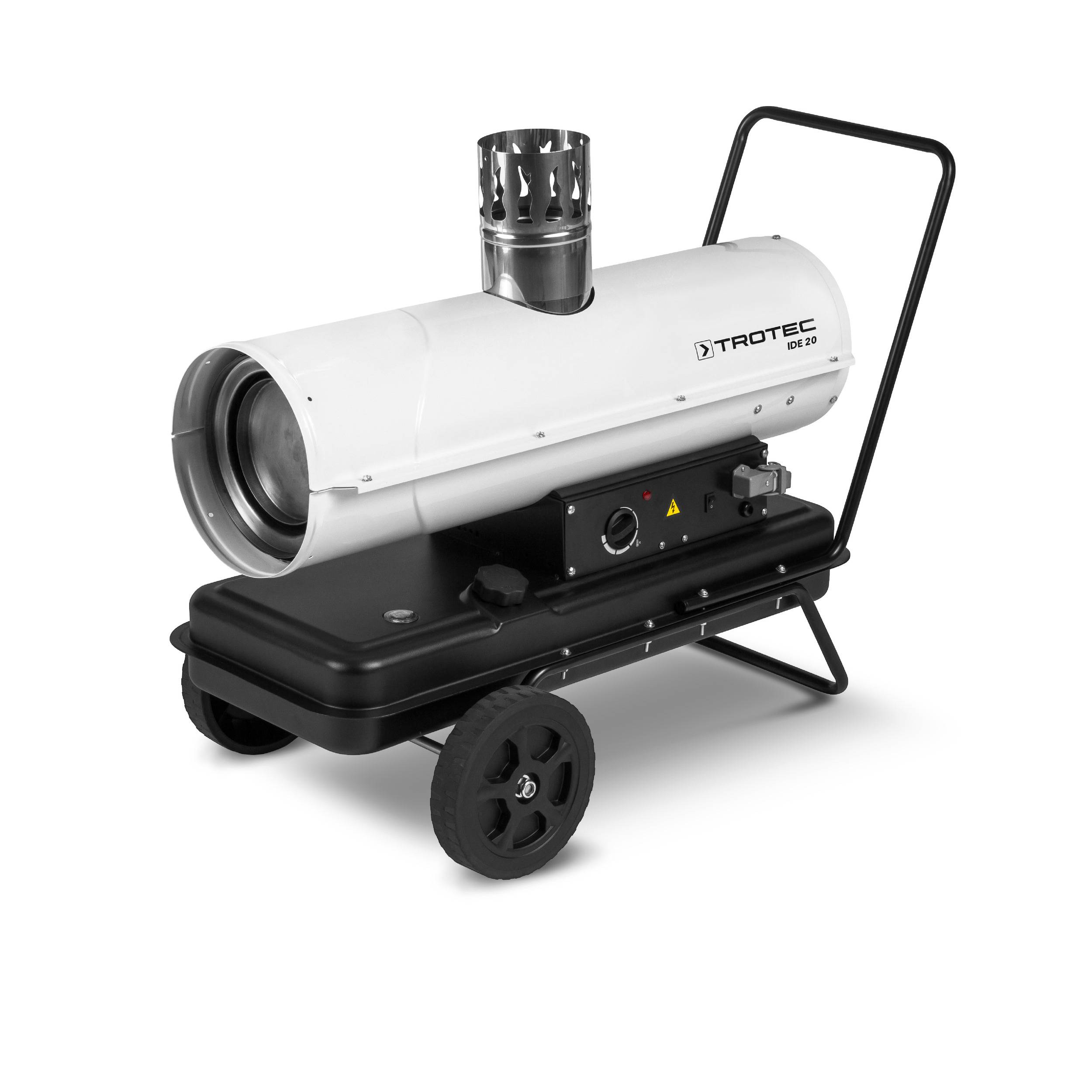 TROTEC Ölheizgebläse IDE 20 – Heizleistung 20 kW – Heizkanone Luftmenge 600 m³/h – Dieselheizung