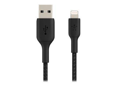 Belkin BOOST CHARGE - Lightning-Kabel - Lightning männlich bis USB männlich - 3 m - Schwarz - für Apple iPad/iPhone/iPod (Lightning)