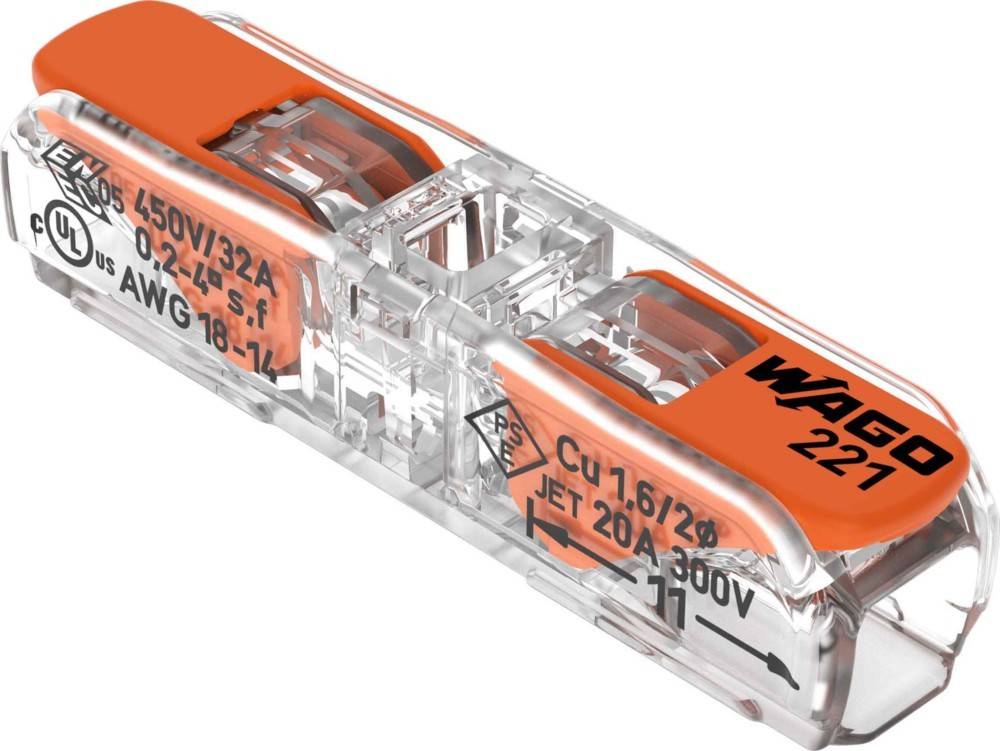 WAGO GmbH & Co. KG Durchgangsverbinder 221-2411