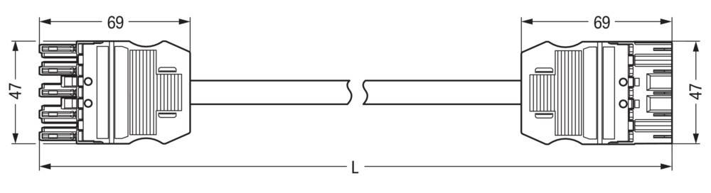 WAGO GmbH & Co. KG konfekt.Verbindungsleitung 771-9995/006-607