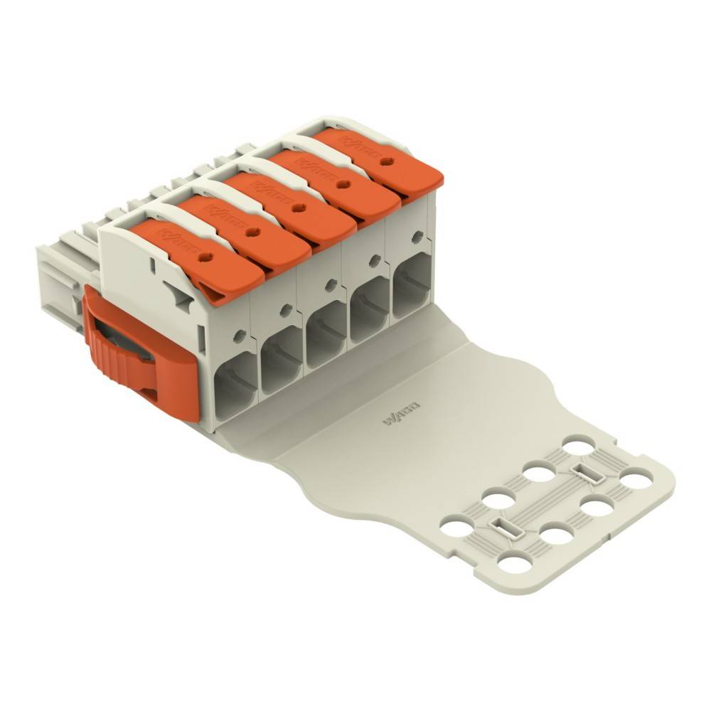 WAGO GmbH & Co. KG 1-Leiter-Federleiste Hebel 832-1105/315-000