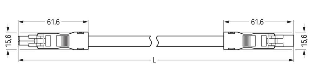 WAGO GmbH & Co. KG konfekt.Verbindungsleitung 891-8992/005-302