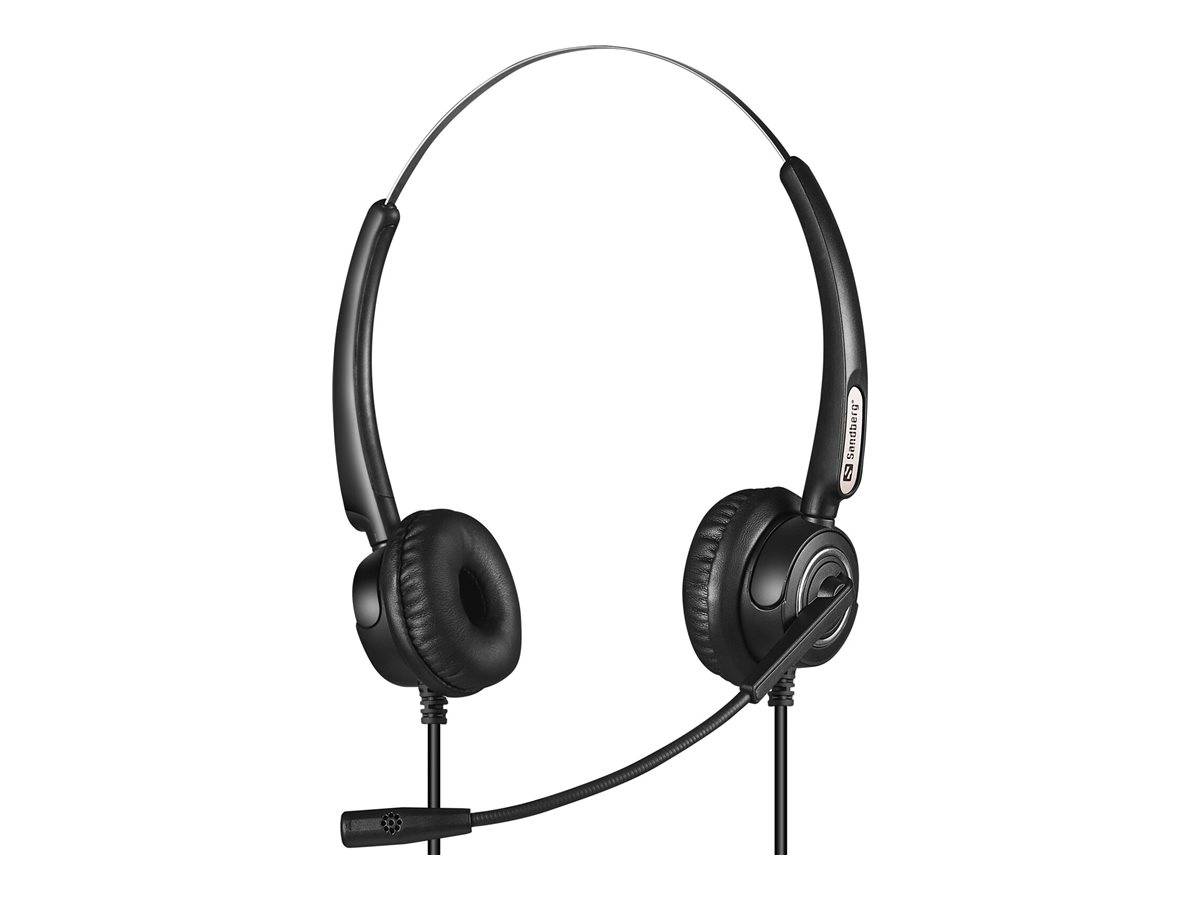 SANDBERG USB+RJ9/11 Office Headset Pro Stereo