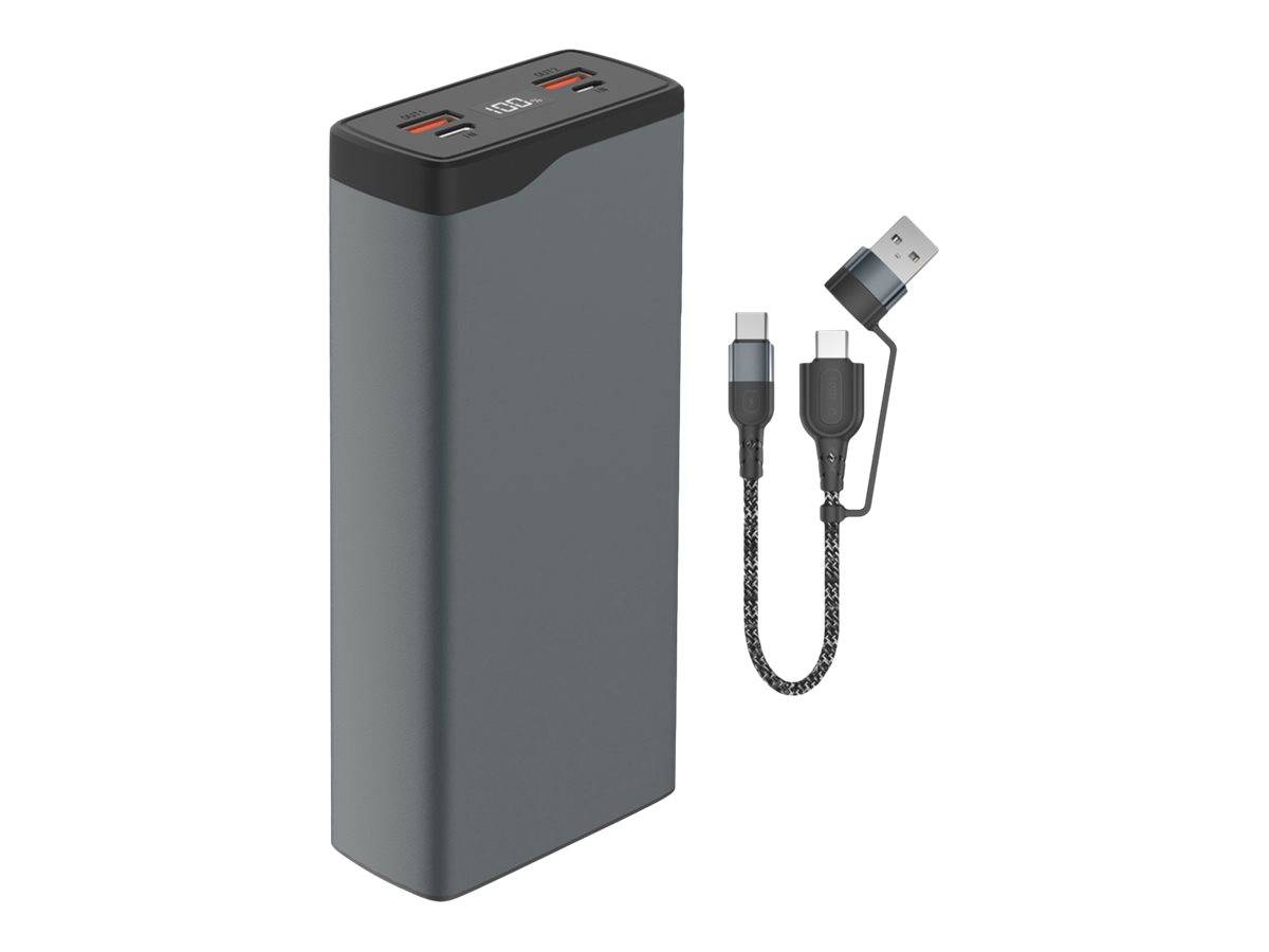 4smarts VoltHub Pro - Select Edition - Powerbank - 26800 mAh - 99.16 Wh - 22.5 Watt - 5 A - Huawei Fast Charge, PD 2.0,