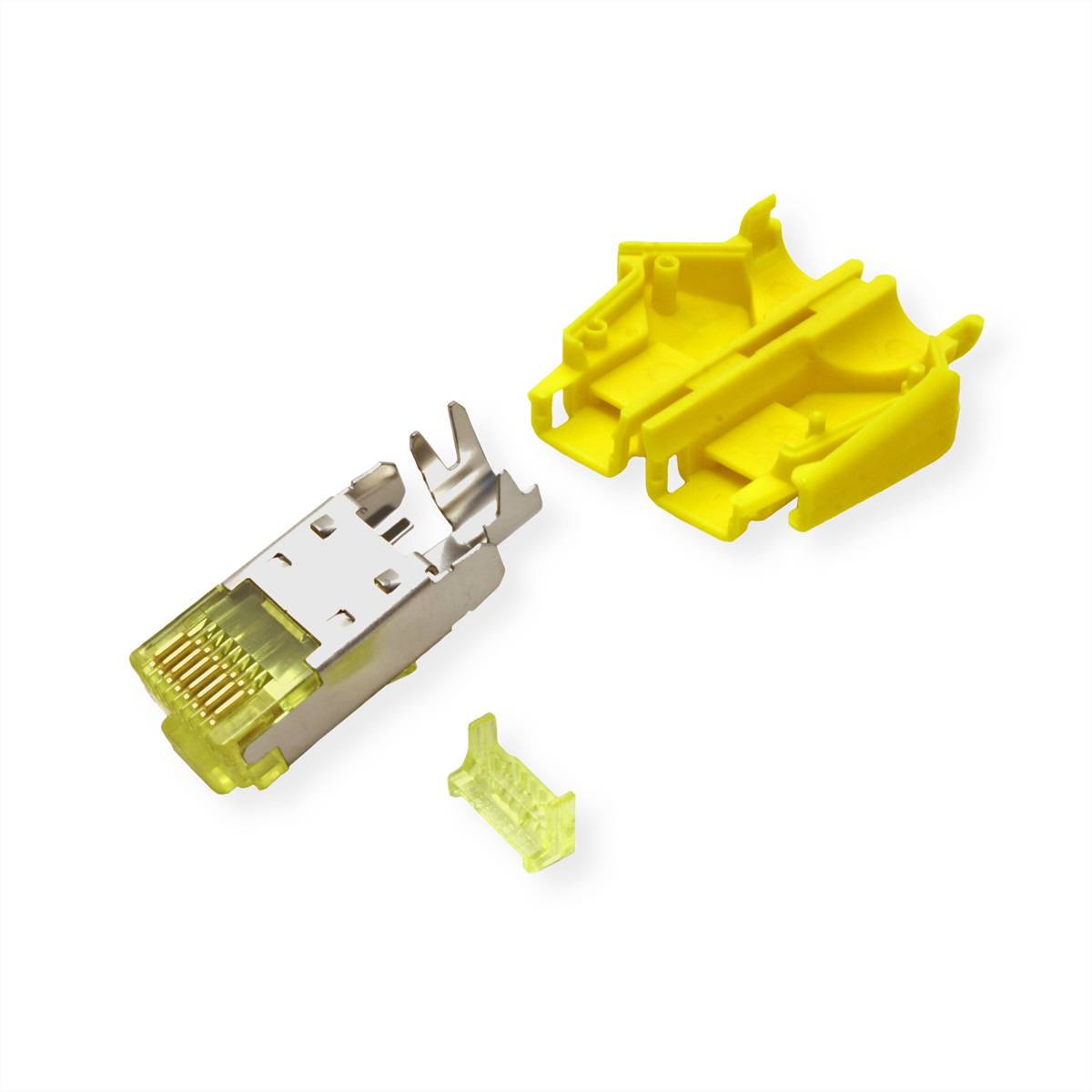 HiRose TM31 Stecker geschirmt, Tülle gelb, 50 Stück