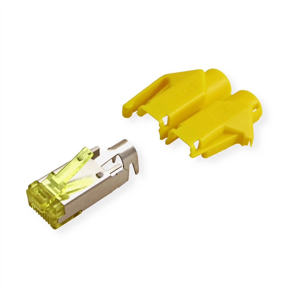 HiRose TM31 Stecker geschirmt, Tülle gelb, 50 Stück