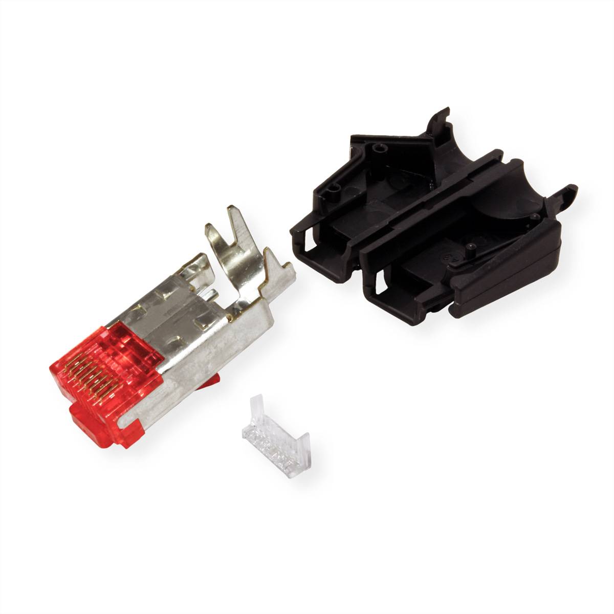 HiRose TM21 Stecker geschirmt, Tülle schwarz, 50 Stück