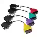 vhbw 4x OBD2 Adapter-Set 4-tlg. 16Pin-OBD1 auf OBD2 kompatibel mit Alfa Romeo Giulietta, MiTo, GT, GTV, Spider, 156, 166, 147, 159 Auto, KFZ vhbw 4x OBD2 Adapter-Set 4-tlg. 16Pin-OBD1 auf OBD2 kompatibel mit Alfa Romeo Giulietta, MiTo, GT, GTV, Spider, 156, 166, 147, 159 Auto, KFZ