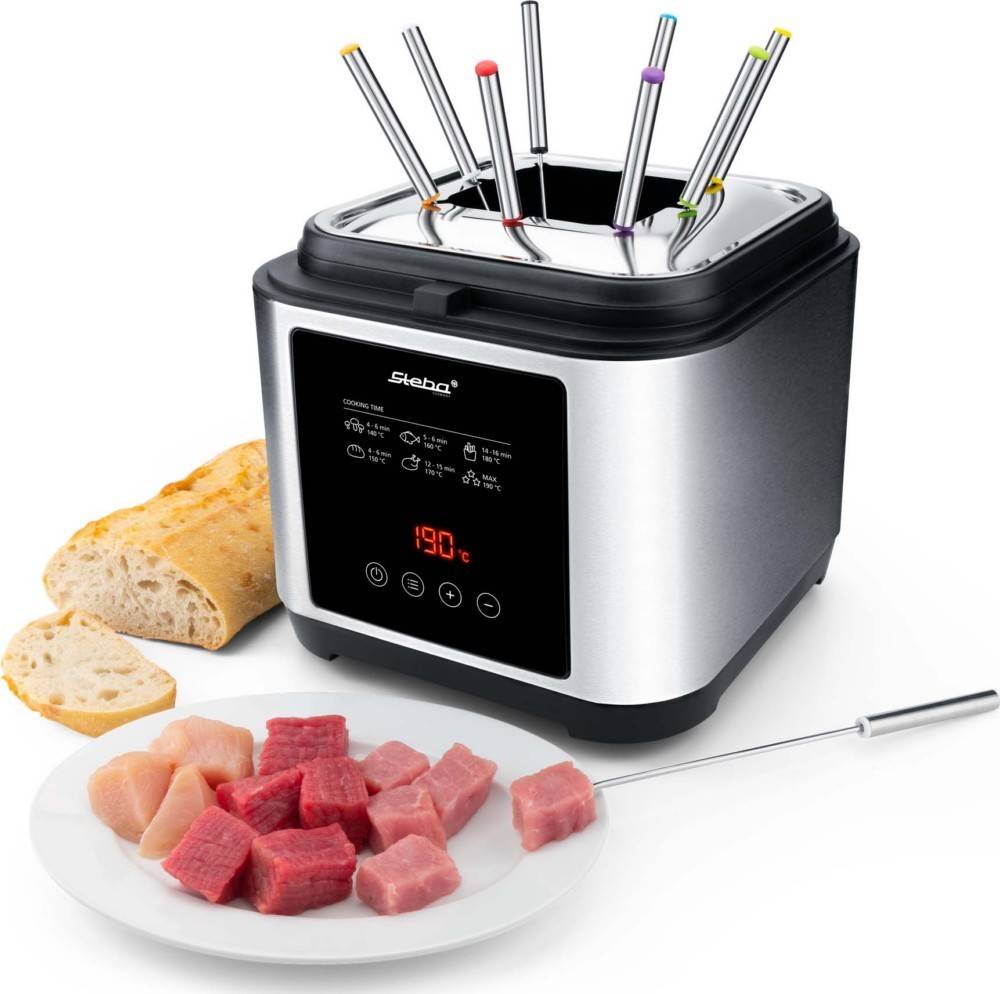 Steba Fritteuse/Fondue-Set DF 150F eds/sw