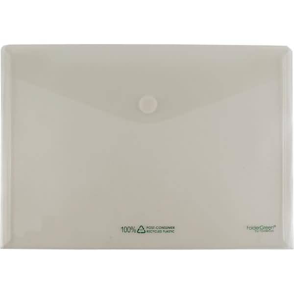 Sichttasche A4quer transparent klar Recycling-PP