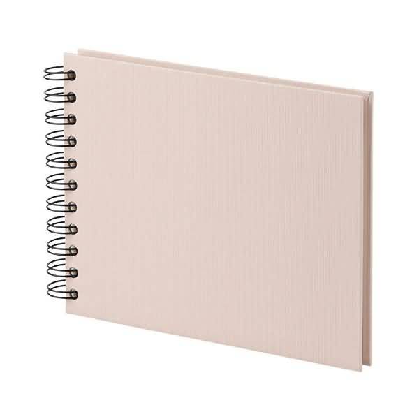 Fotoalbum Whire-O 40 Seiten 195x145mm powder/offwhite