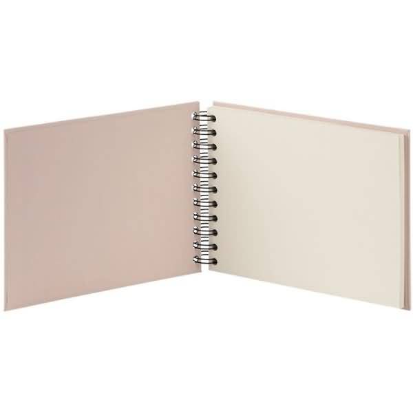 Fotoalbum Whire-O 40 Seiten 195x145mm powder/offwhite