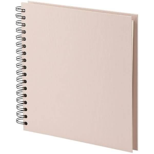 Fotoalbum Whire-O 60 Seiten 230x230mm powder/offwhite