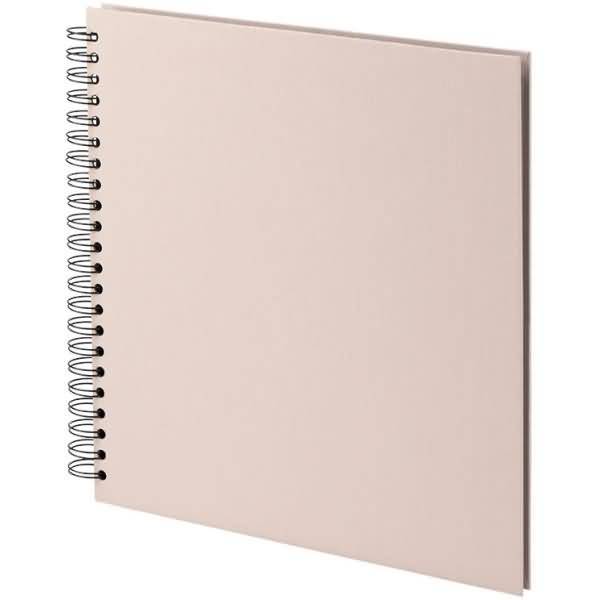 Fotoalbum Whire-O 60 Seiten 290x290mm powder/schwarz