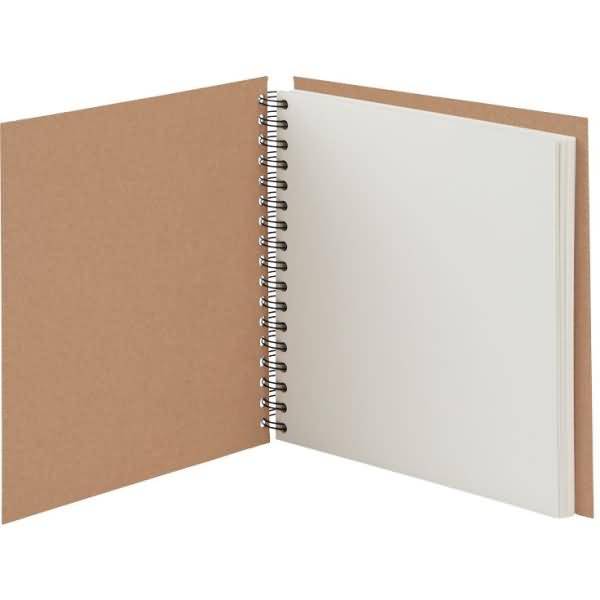 Fotoalbum Whire-O 60 Seiten 230x230mm kraft/offwhite