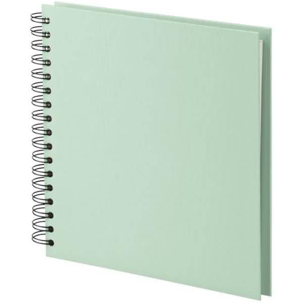 Fotoalbum Whire-O 60 Seiten 230x230mm mint/offwhite