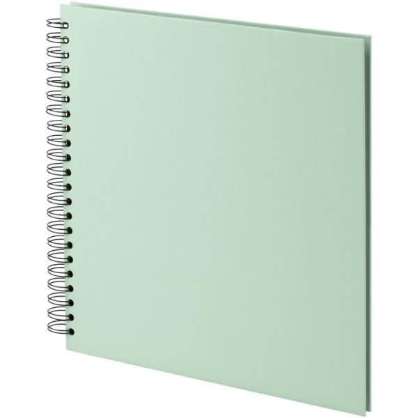 Fotoalbum Whire-O 60 Seiten 290x290mm mint/schwarz