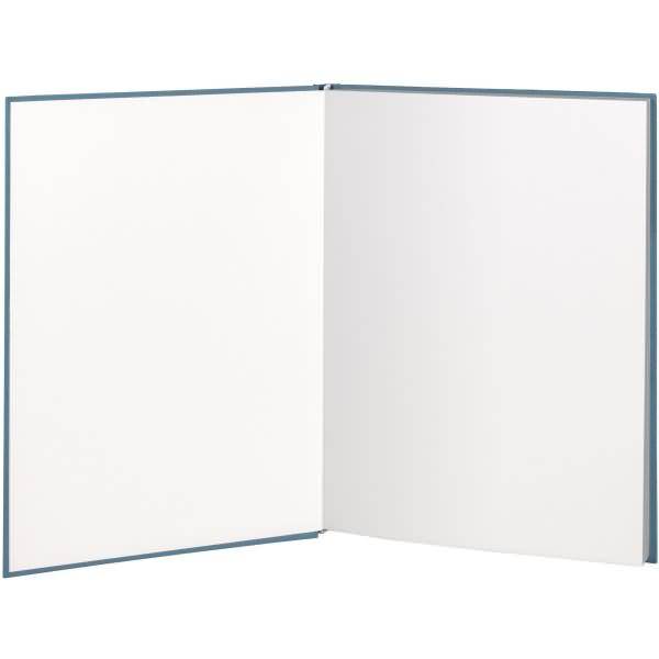 Notizbuch gebunden A4 96 Blatt denim