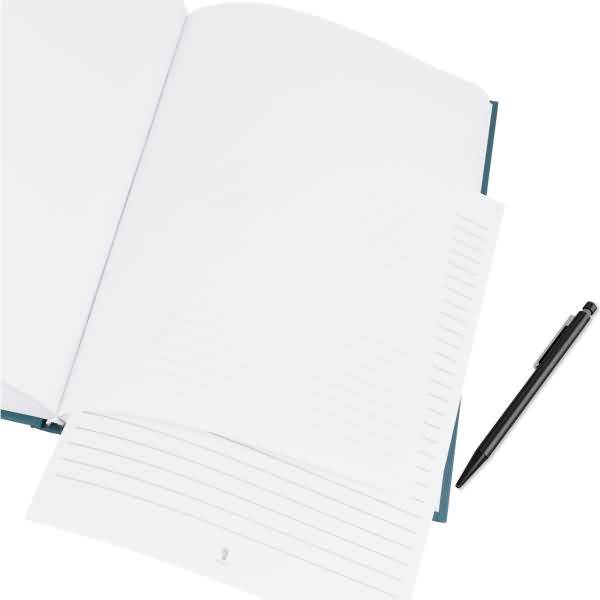 Notizbuch gebunden A4 96 Blatt denim