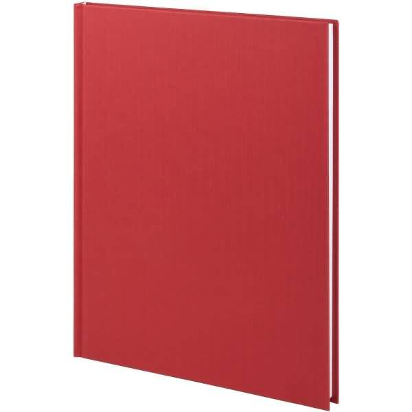 Notizbuch gebunden A4 96 Blatt rot