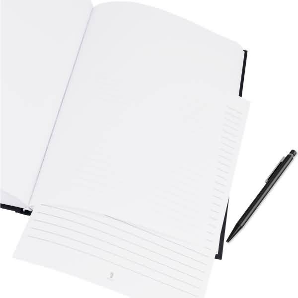 Notizbuch gebunden A4 96 Blatt schwarz
