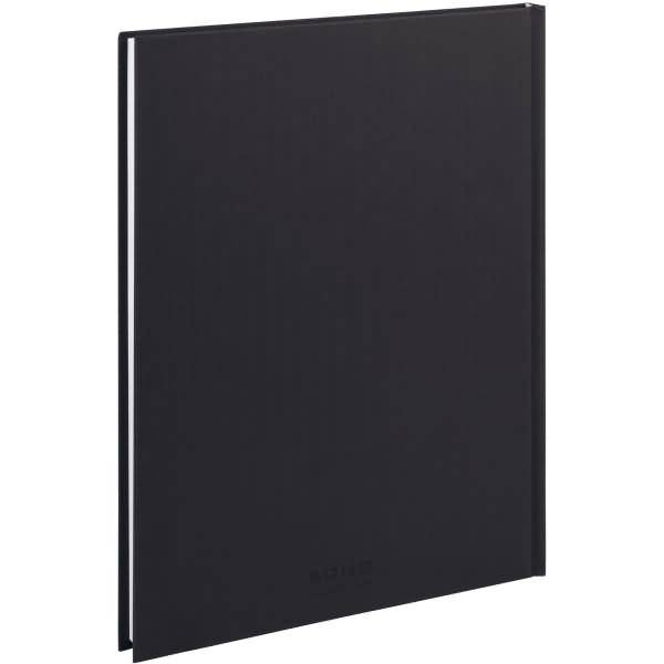 Notizbuch gebunden A4 96 Blatt schwarz