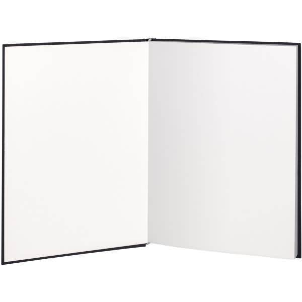 Notizbuch gebunden A4 96 Blatt schwarz