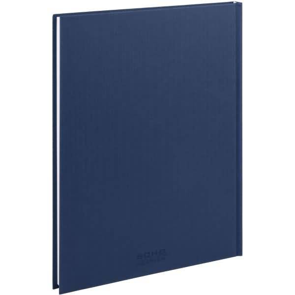 Notizbuch gebunden A4 96 Blatt Navy