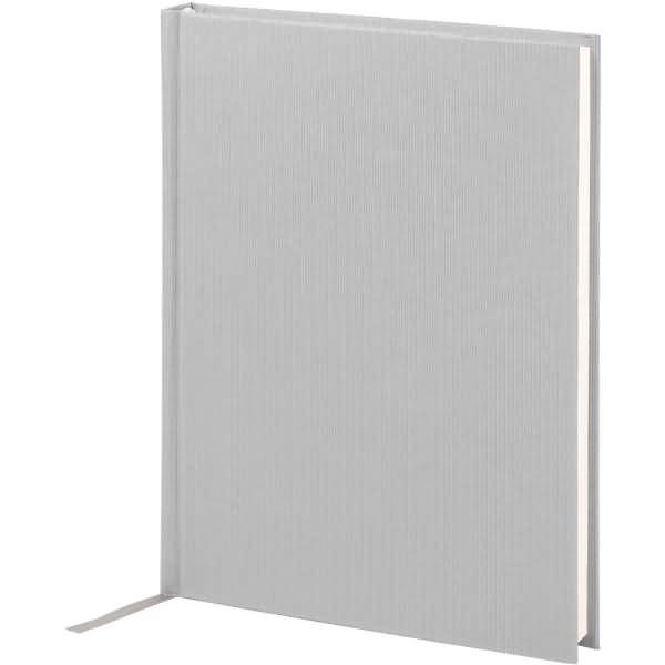 Notizbuch gebunden A5 96 Blatt dotted grid offwhite stone