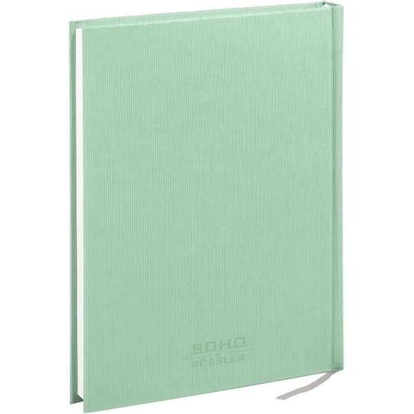 Notizbuch gebunden A5 96 Blatt dotted grid offwhite Mint