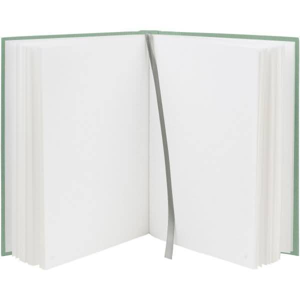 Notizbuch gebunden A5 96 Blatt dotted grid offwhite Mint
