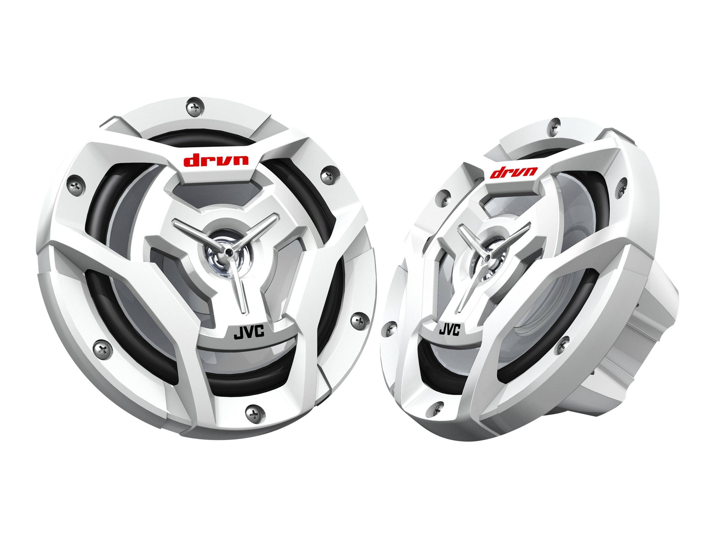 JVC CS-DR6201MW - Lautsprecher - für Boote - 50 Watt - zweiweg - koaxial - 160 mm (6.5"")