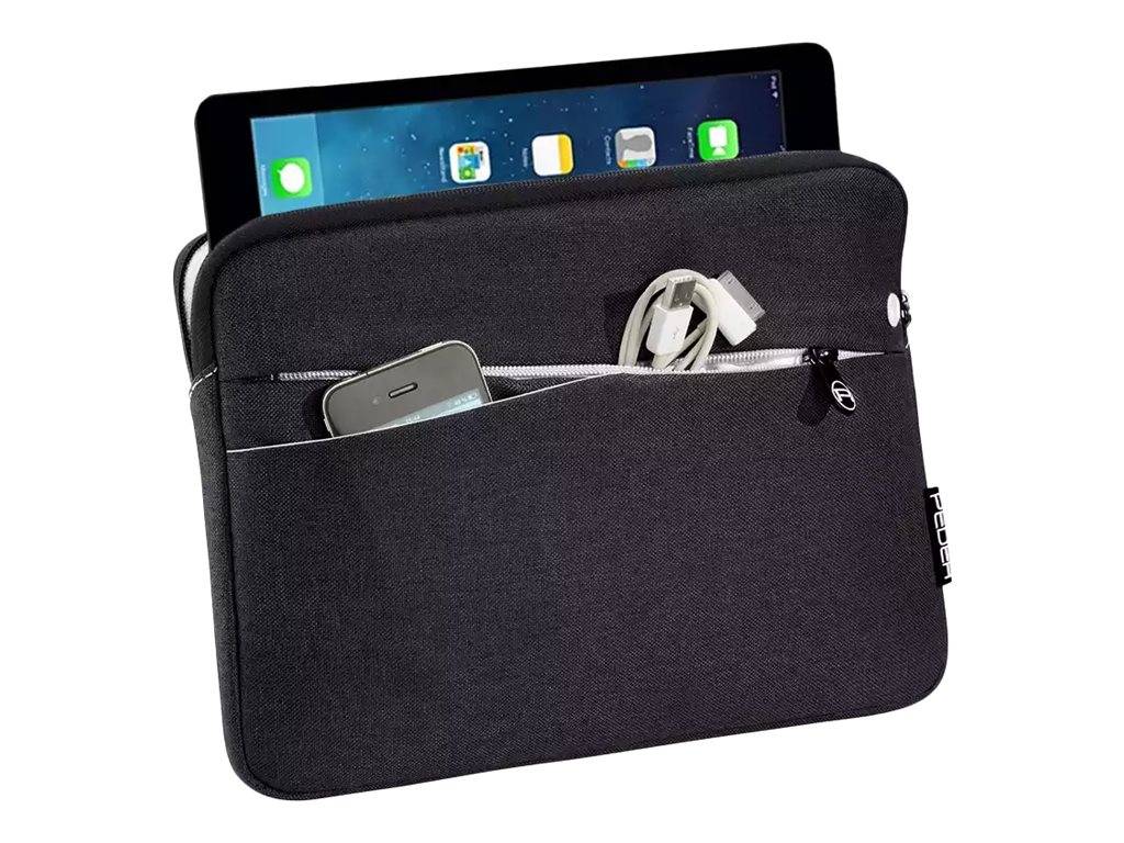 PEDEA Fashion - Tasche für Tablet - Nylon - Schwarz - 12.9" - für Apple 12.9-inch iPad Pro (1. Generation, 2. Generation)