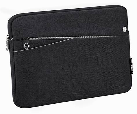 PEDEA Fashion - Tasche für Tablet - Nylon - Schwarz - 12.9" - für Apple 12.9-inch iPad Pro (1. Generation, 2. Generation)