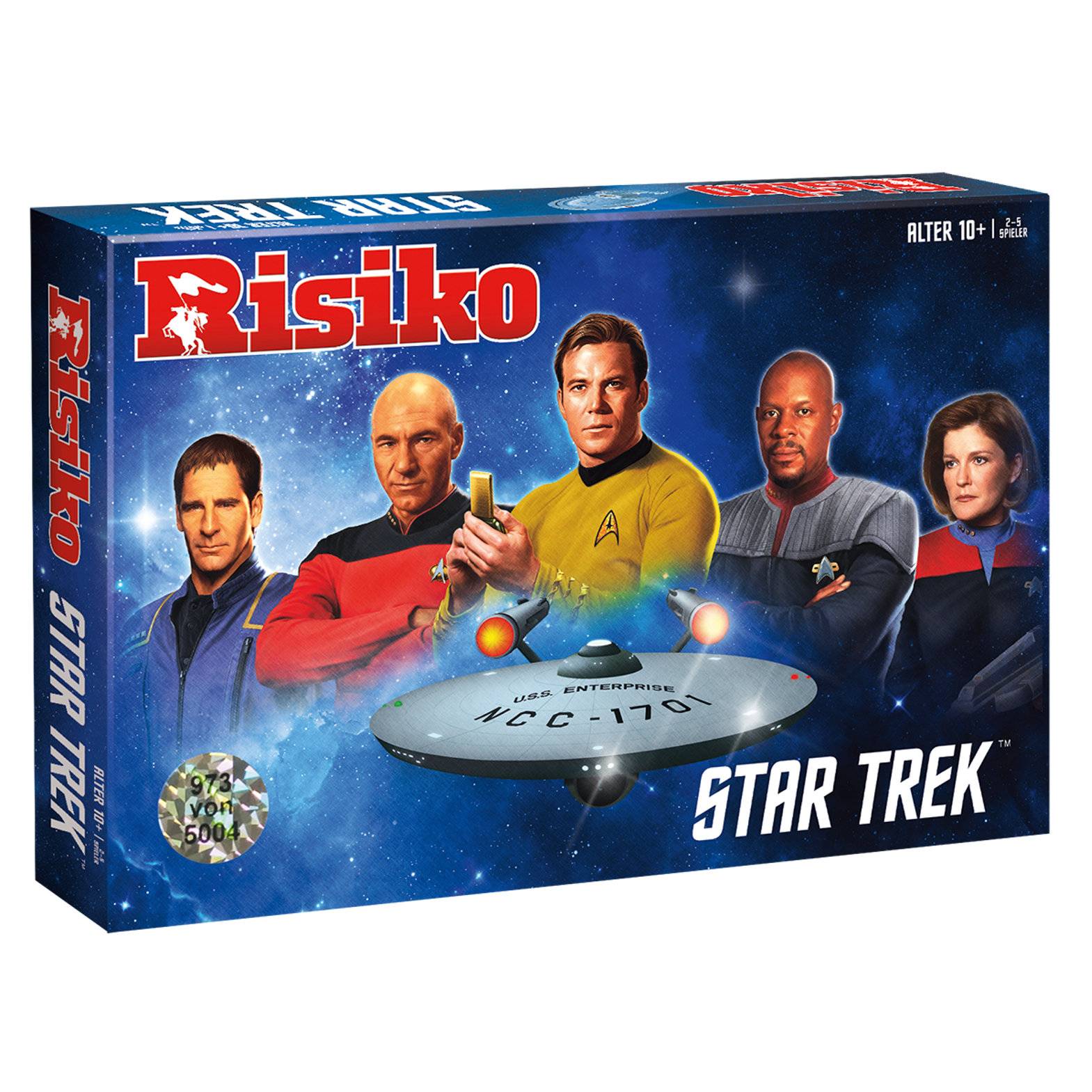 Risiko Star Trek Strategie Spiel Gesellschaftsspiel Brettspiel - streng limitiert - deutsch