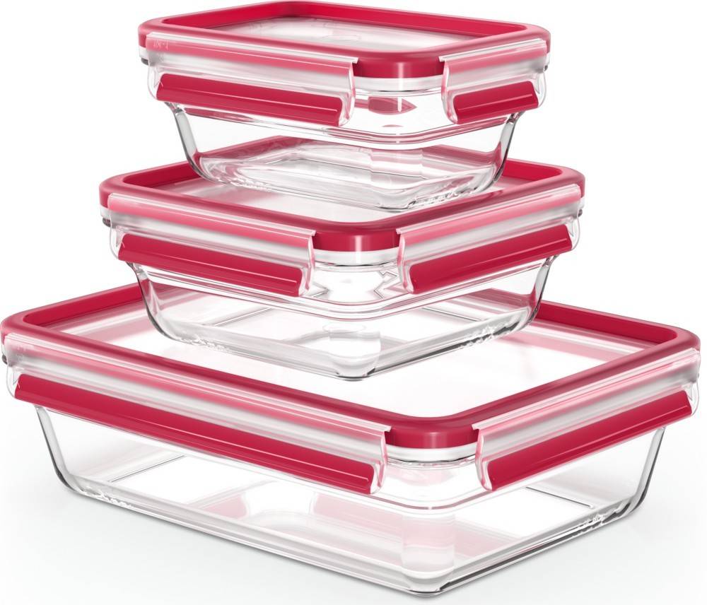 Emsa Frischhaltedosen-Set CLIP CLOSE 3tlg