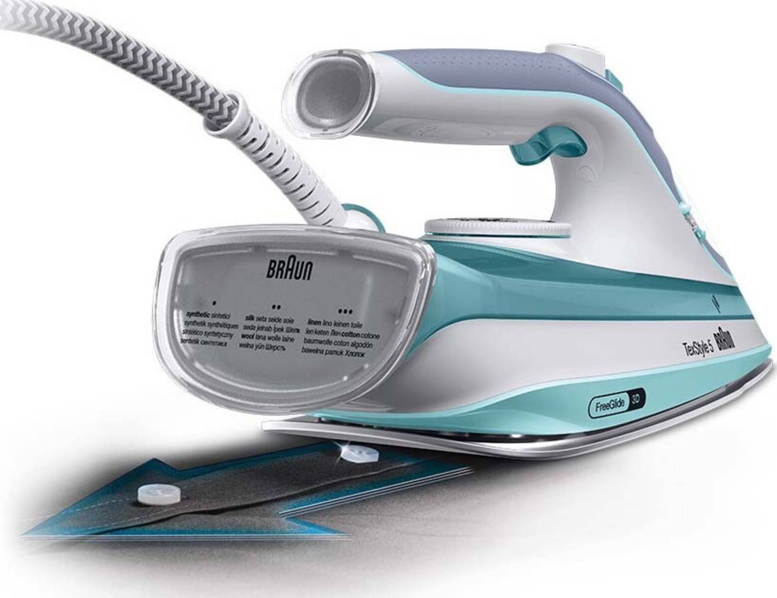 Braun Dampfbügeleisen SI 5017 GR