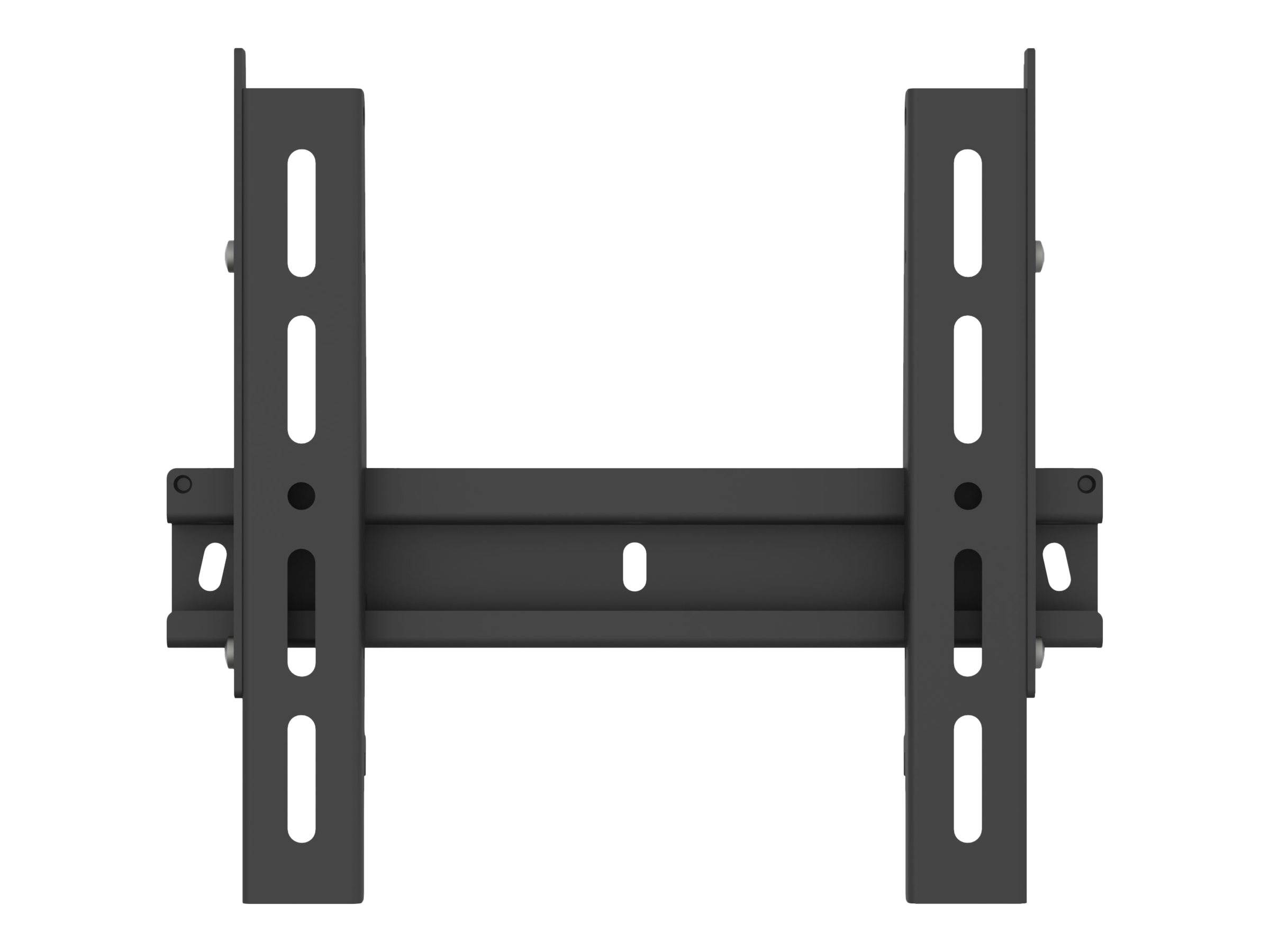 SMS Func Bracky - Befestigungskit (Wandbefestigung) - für Flachbildschirm - Schw