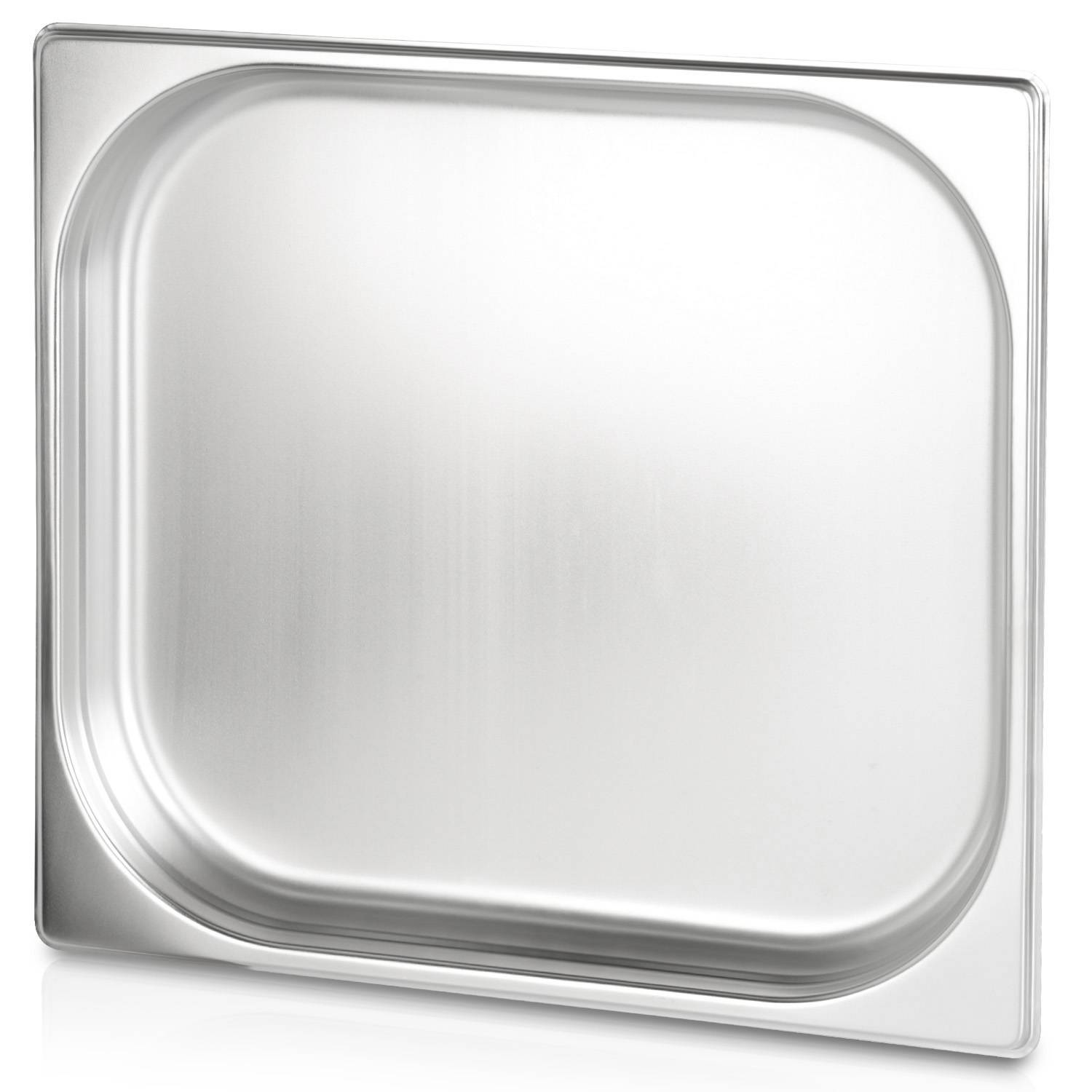 jokobela GN-Behälter 2/3 40 mm aus Edelstahl (3L Fassungsvermögen) 353 x 325 x 40 mm - Gastronormbehälter (0,6 mm dick)