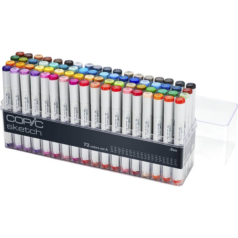 COPIC Marker sketch, 72er Set A
