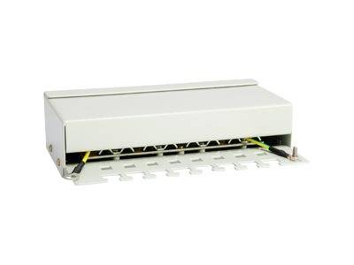 equip Pro - Patch Panel - CAT 6 - Hellgrau