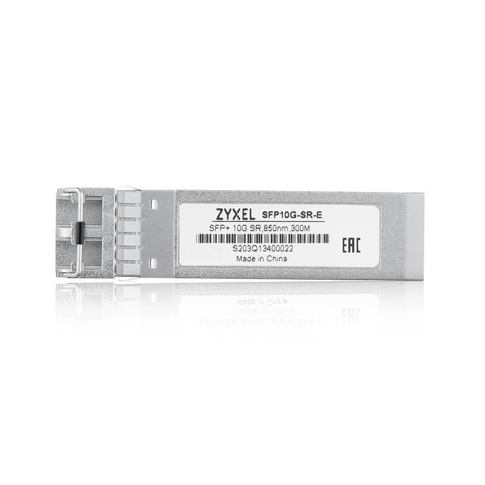 Zyxel SFP10G-SR-E - SFP+-Transceiver-Modul - 10GbE - 10GBase-SR - LC Multi-Mode - bis zu 300 m - 850 nm (Packung mit 10)