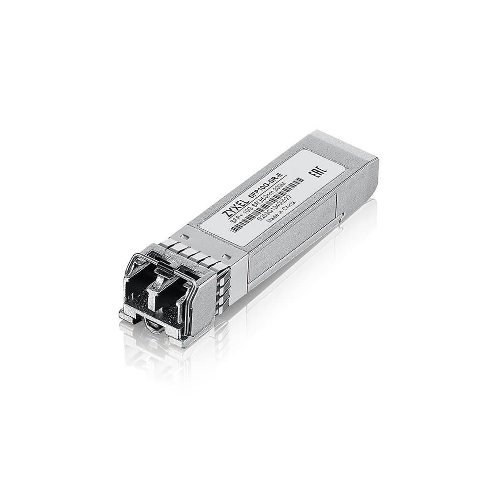 Zyxel SFP10G-SR-E - SFP+-Transceiver-Modul - 10GbE - 10GBase-SR - LC Multi-Mode - bis zu 300 m - 850 nm (Packung mit 10)