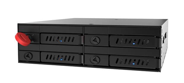 Chieftec CMR-425 - Mobiles Speicher-Rack - 2.5"" (6.4 cm)