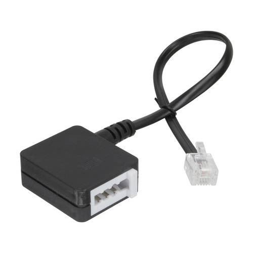 InLine® TAE Adapterkabel, RJ11 Stecker auf TAE-N Buchse Kabel Telefon- und WLAN-Kabel TAE