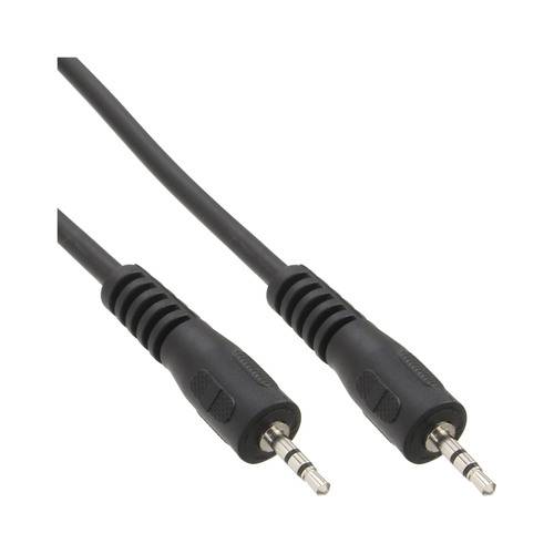 InLine® Klinke Kabel, 2,5mm Stecker / Stecker, Stereo, 5m Kabel Audio- / Videokabel diverse Cinch &
