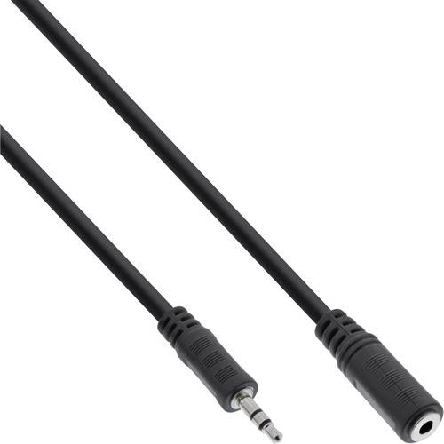 InLine® Klinke Verlängerung, 3,5mm Stecker / Buchse, Stereo, 3m Kabel Audio- / Videokabel diverse