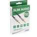 InLine® Basic Slim Audio Kabel Klinke 3,5mm ST/ST, Stereo, 1m zu Slimline