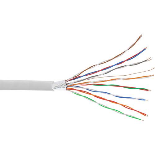 InLine® Telefon-Kabel 16-adrig, 8x2x0,6mm, zum Verlegen, 25m Ring Kabel Rohware/Meterware SAT- und