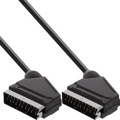 InLine® Scart Anschlusskabel, Stecker / Stecker, 5m Kabel Audio- / Videokabel diverse